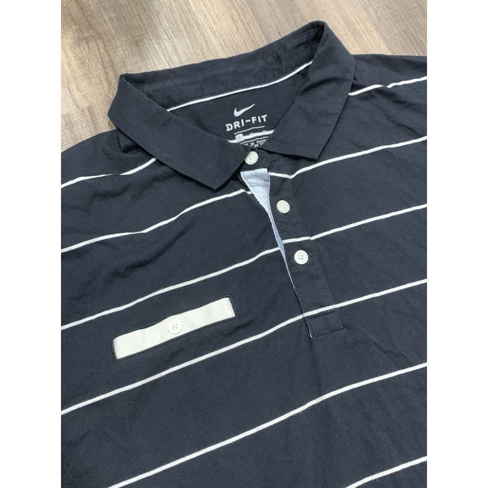 Nike Golf Standard Dri Fit Short Sleeve Cotton Front Pocket‎ Men's Size XL